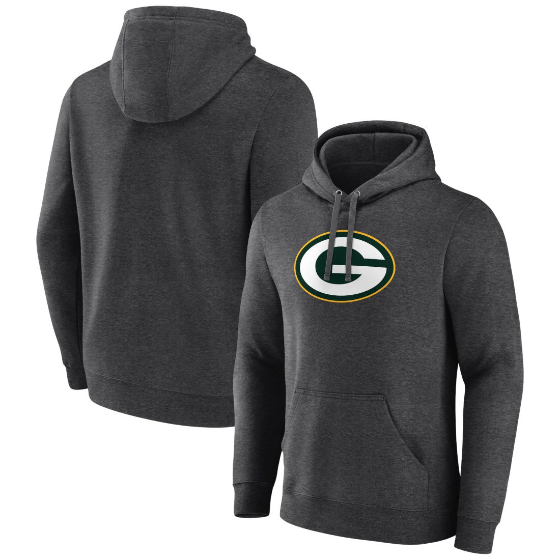 Green Bay Packers  Primary Logo Fitted Pullover Hoodie