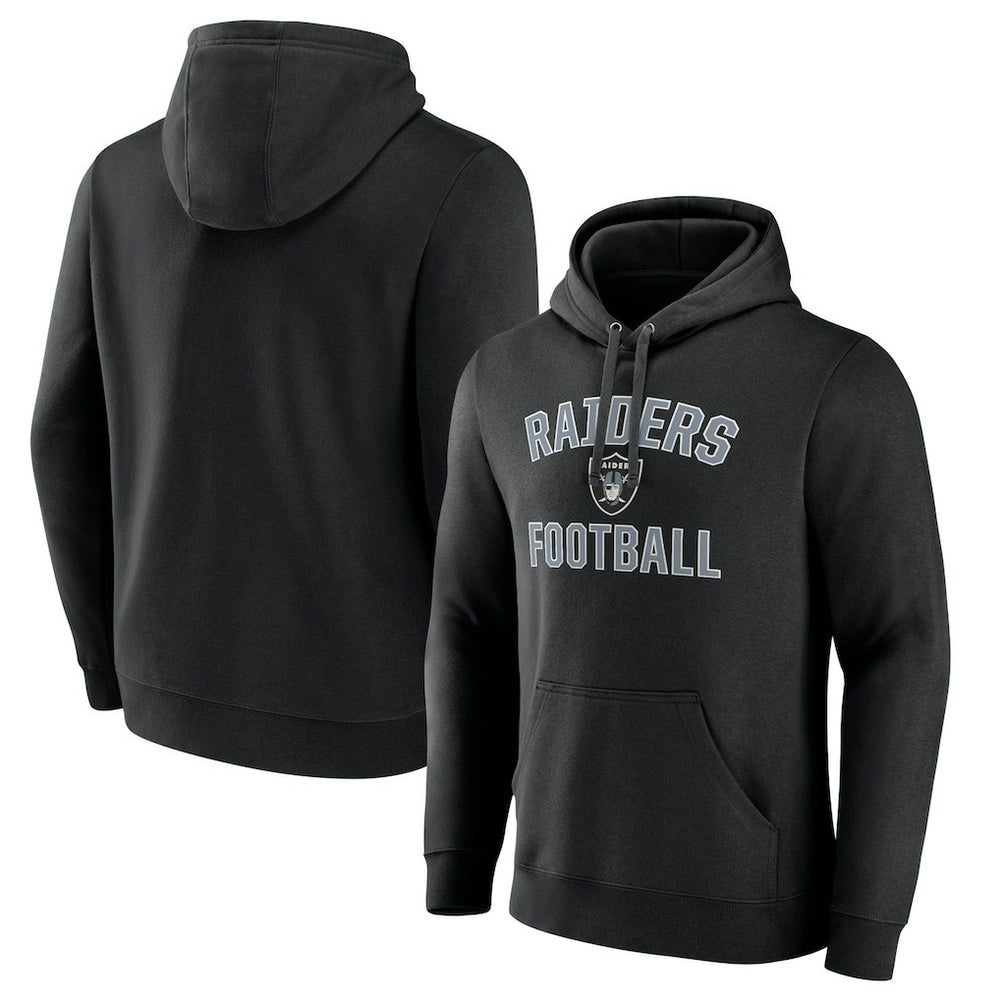 Las Vegas Raiders  Victory Arch Team Fitted Pullover Hoodie