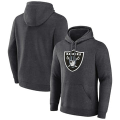 Las Vegas Raiders  Primary Logo Fitted Pullover Hoodie