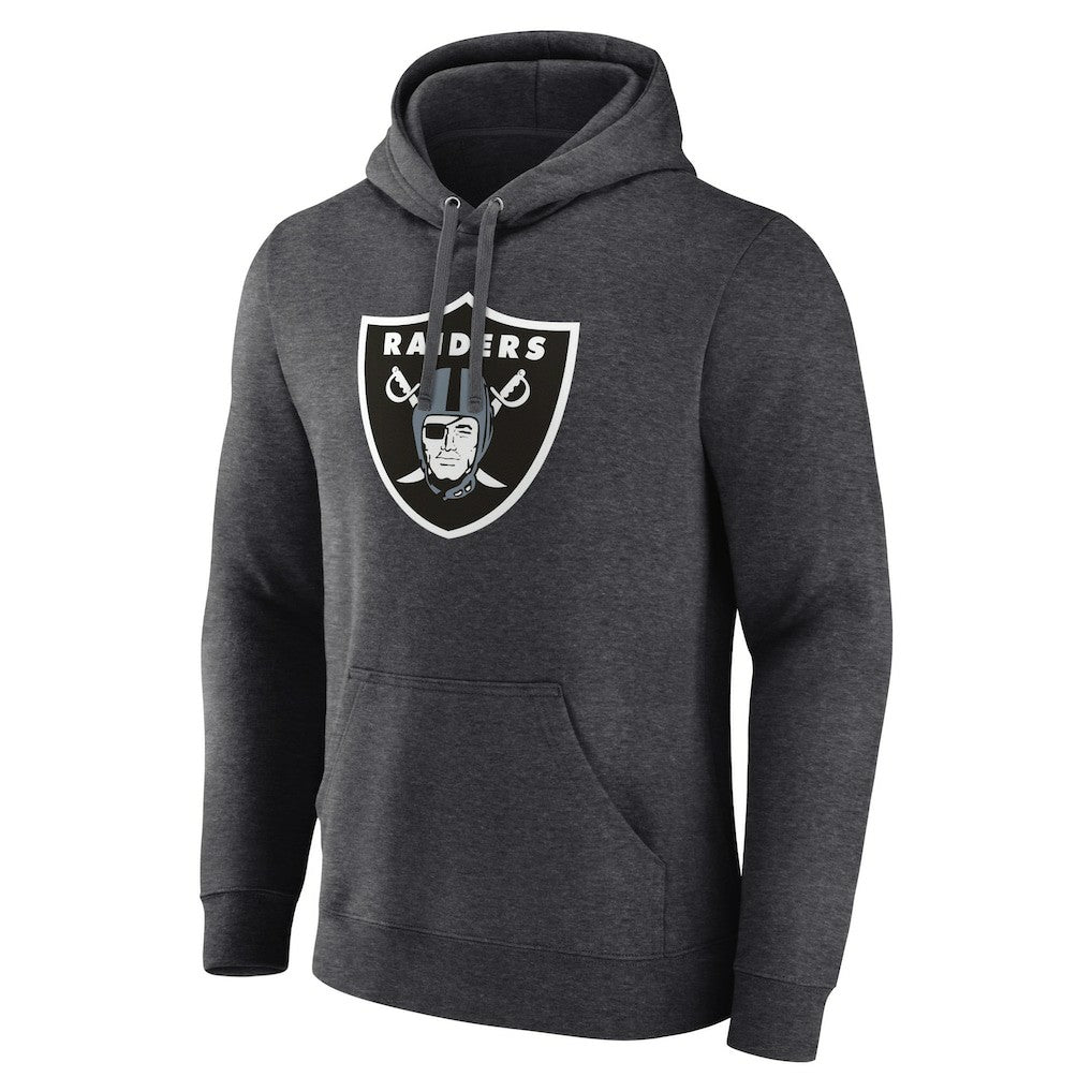 Las Vegas Raiders  Primary Logo Fitted Pullover Hoodie
