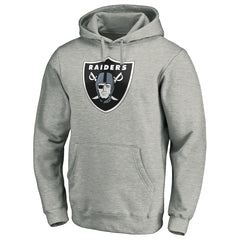 Las Vegas Raiders  Primary Logo Fitted Pullover Hoodie