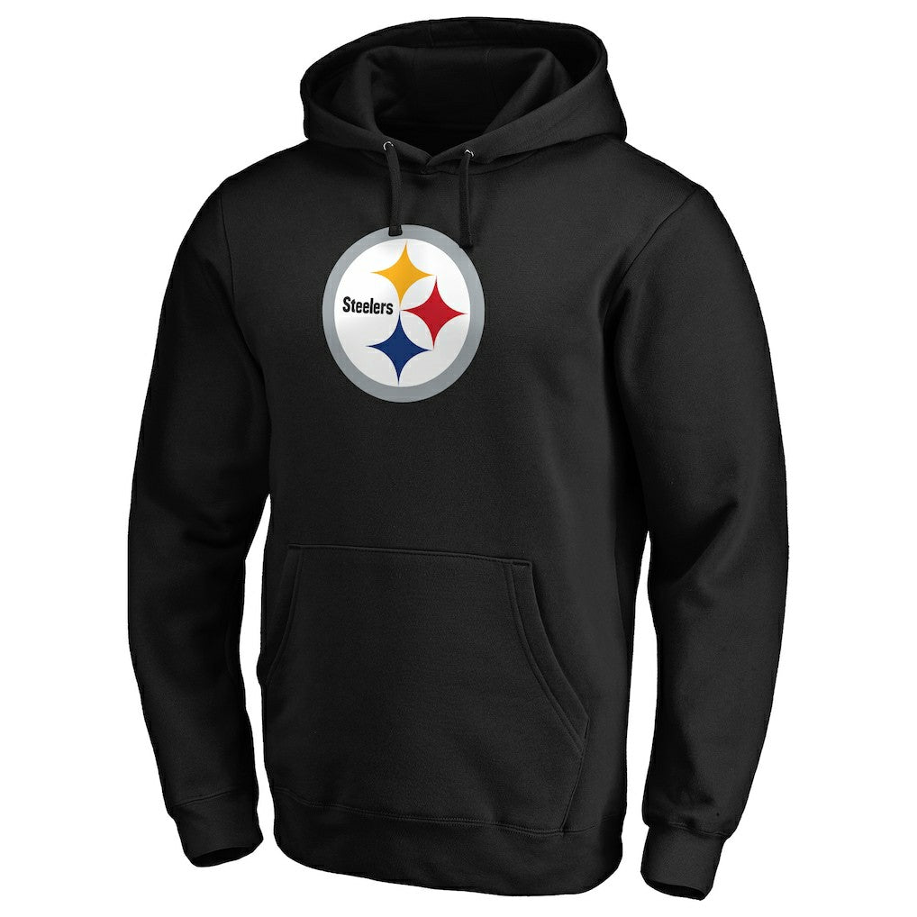 Pittsburgh Steelers  Primary Logo Fitted Pullover Hoodie