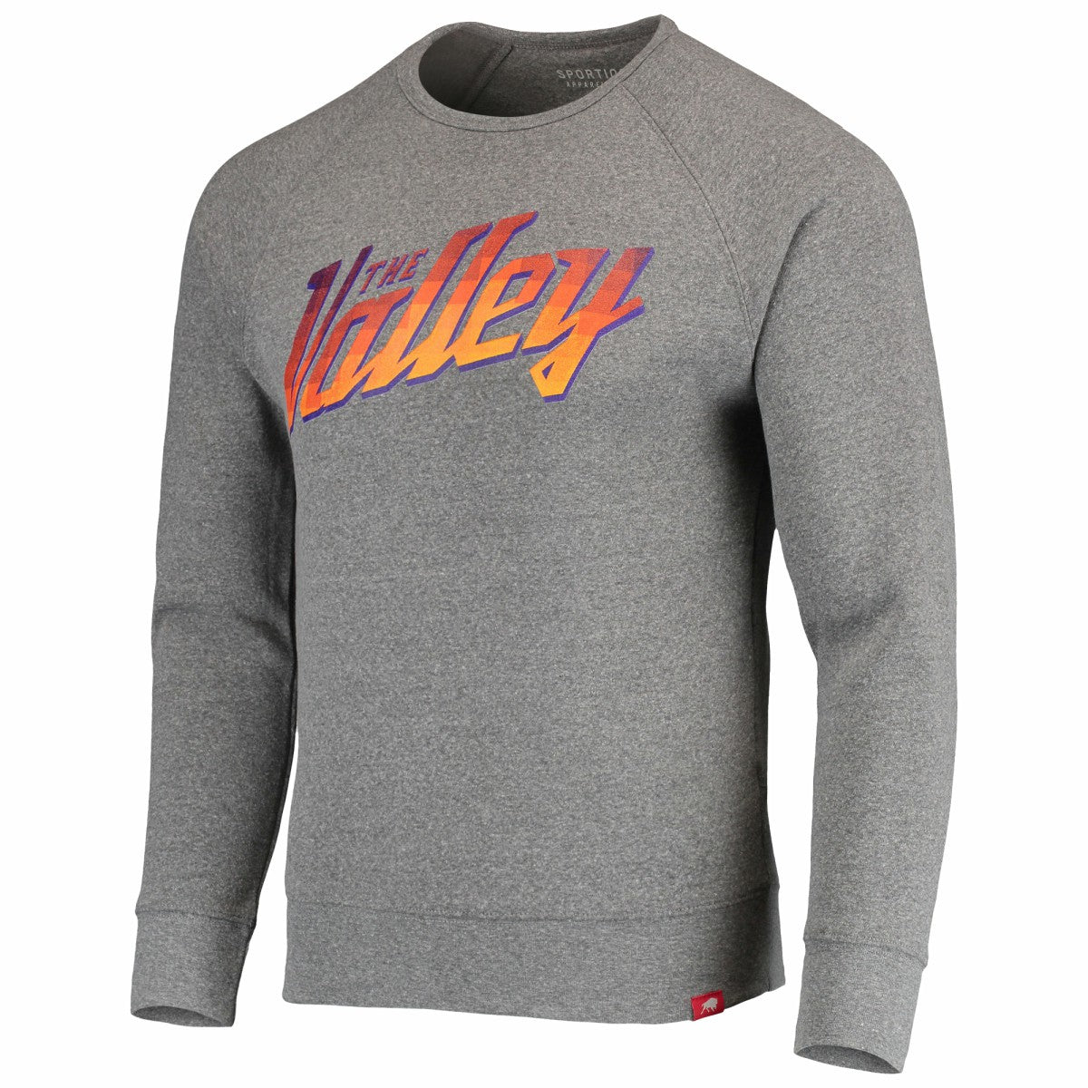 Phoenix Suns Sportiqe Harmon Raglan Tri-Blend Pullover Sweatshirt New