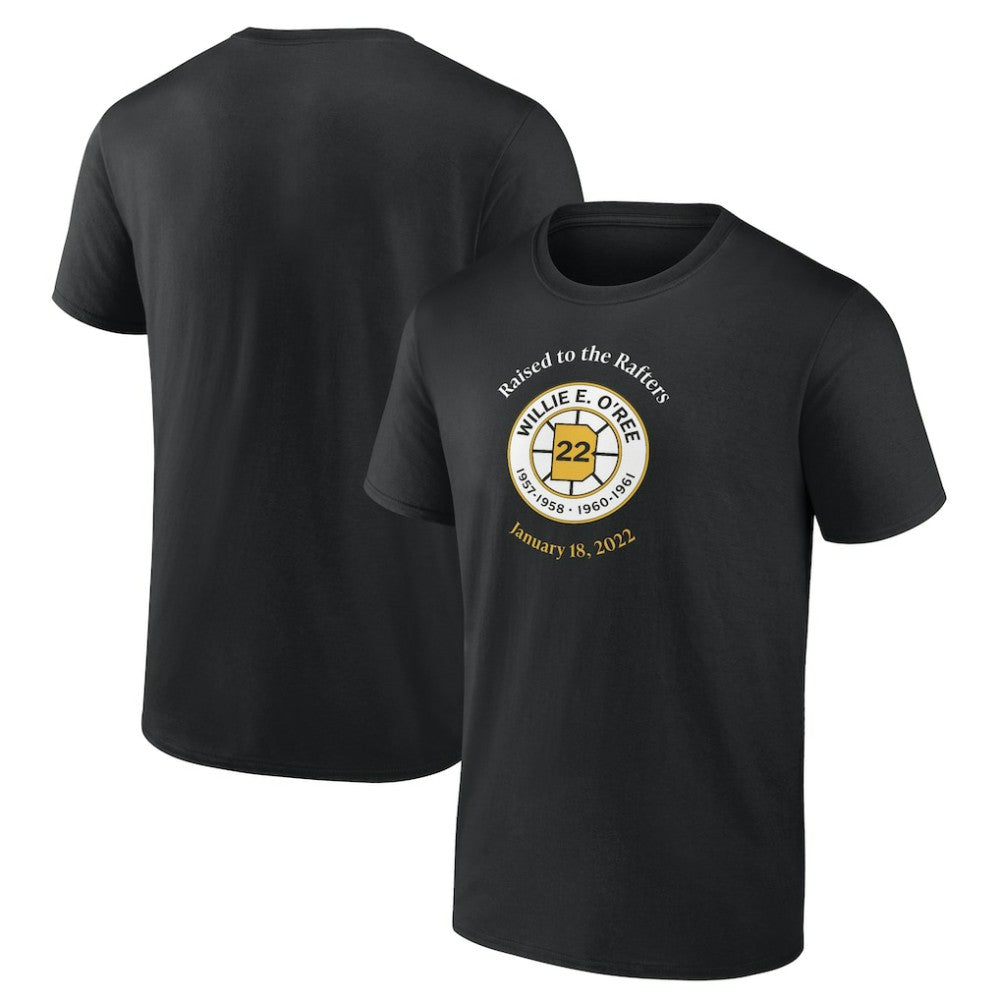 Willie O'Ree Boston Bruins Retirement T-Shirt Sale