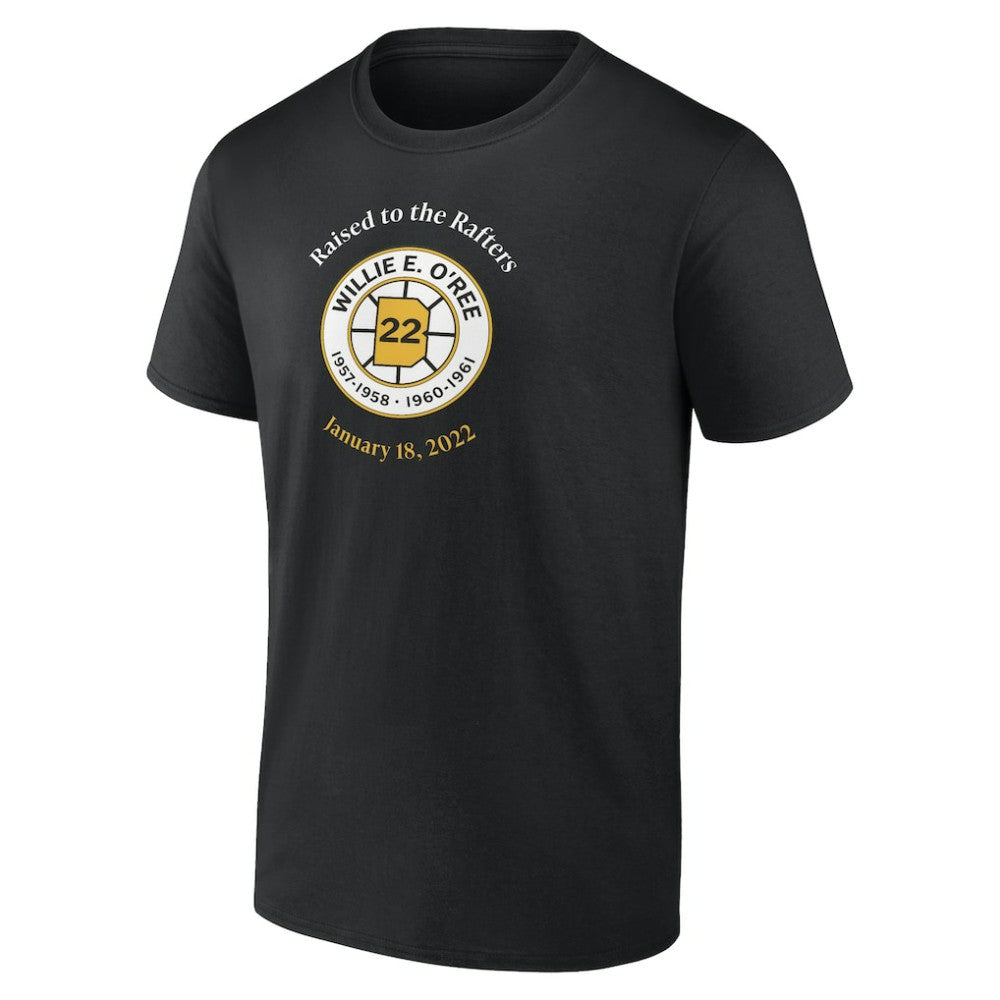 Willie O'Ree Boston Bruins Retirement T-Shirt Sale