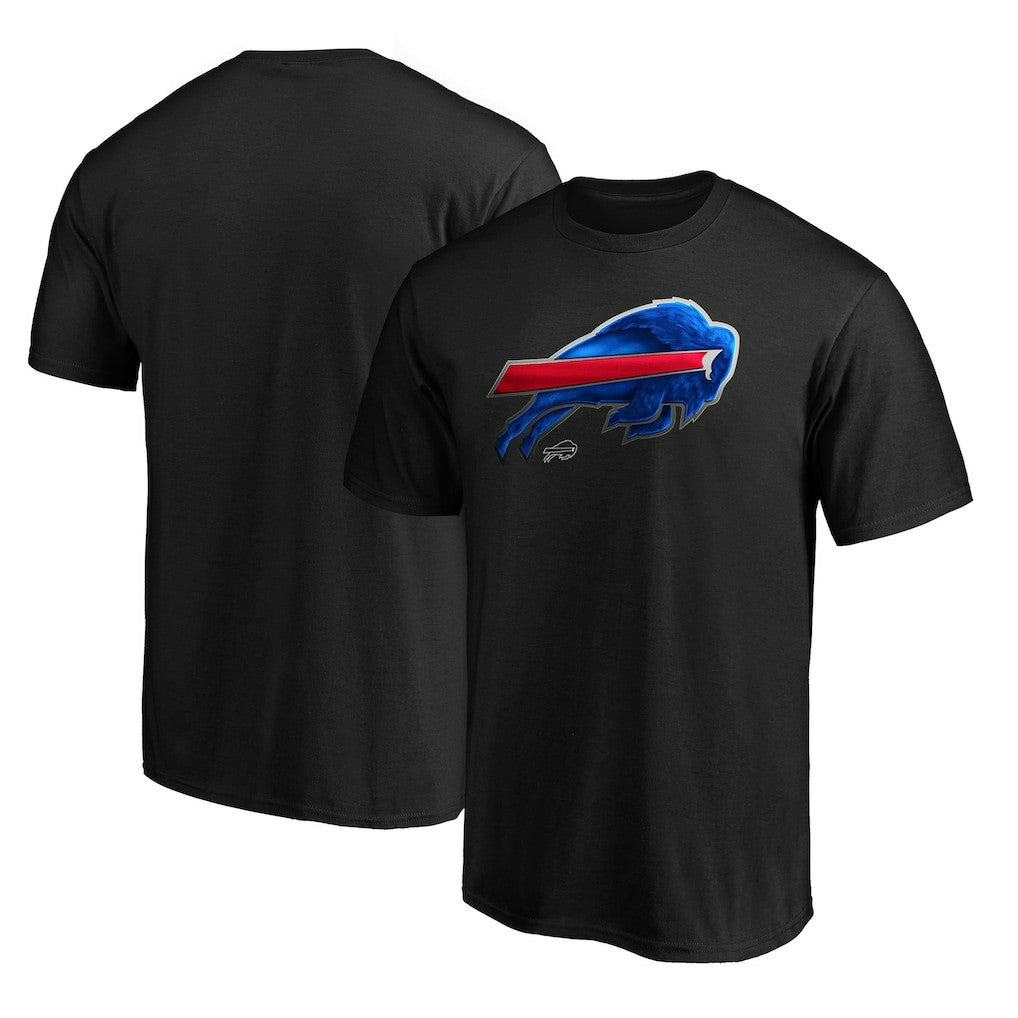 Buffalo Bills  Midnight Mascot Team Logo T-Shirt