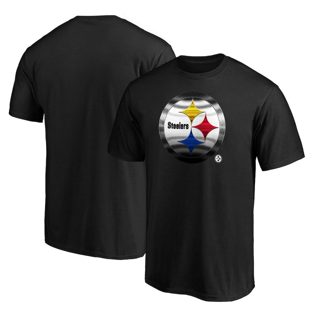 Pittsburgh Steelers  Midnight Mascot Team Logo T-Shirt