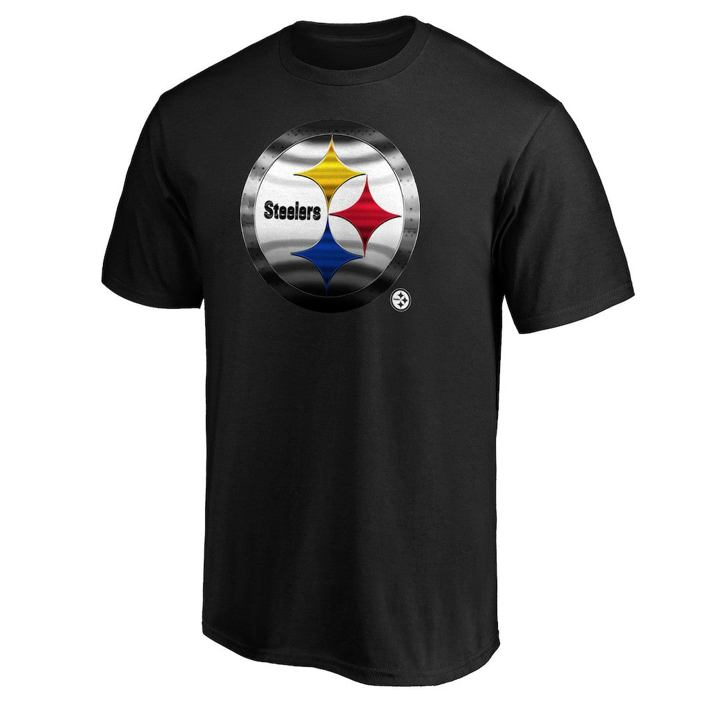 Pittsburgh Steelers  Midnight Mascot Team Logo T-Shirt