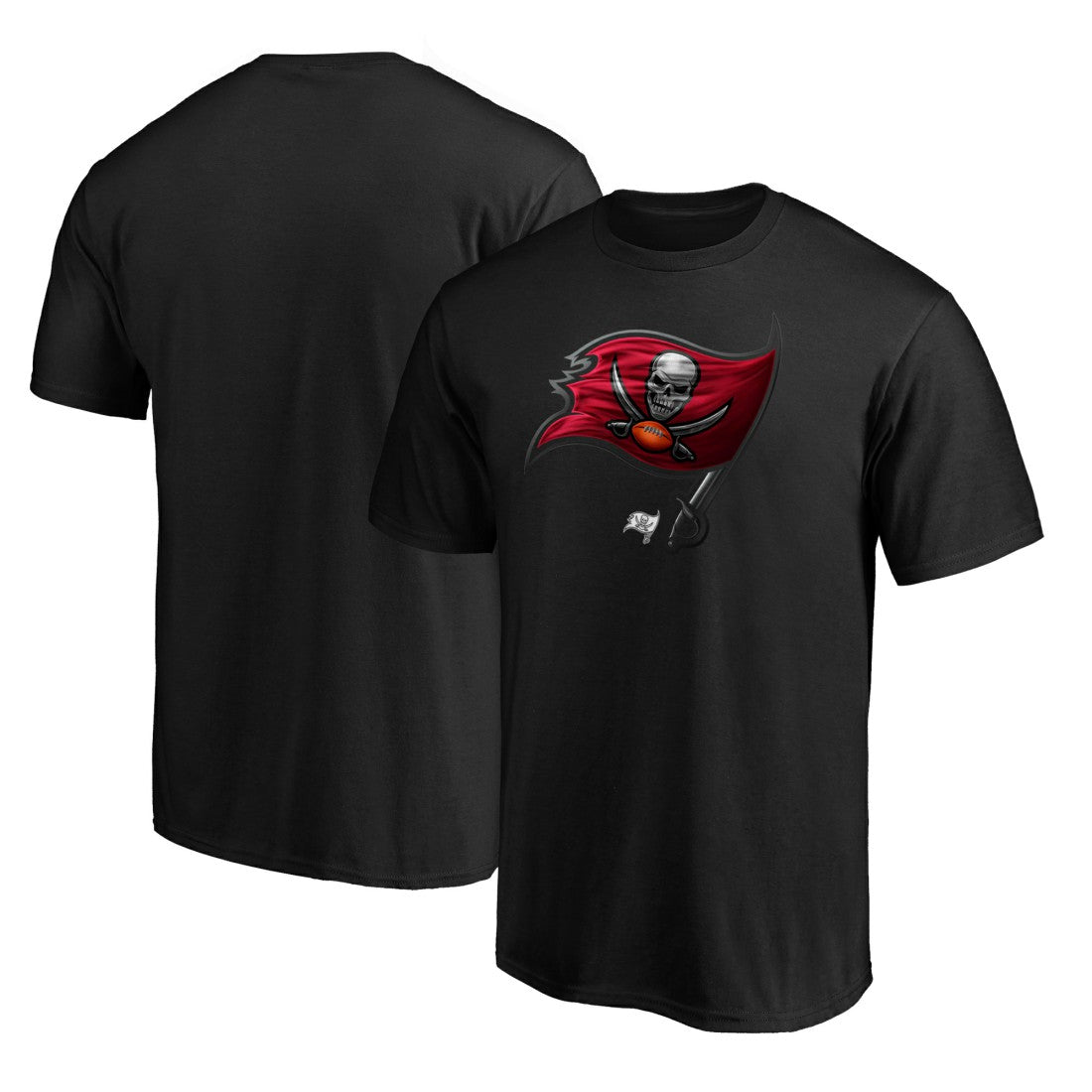 Tampa Bay Buccaneers  Midnight Mascot Team Logo T-Shirt