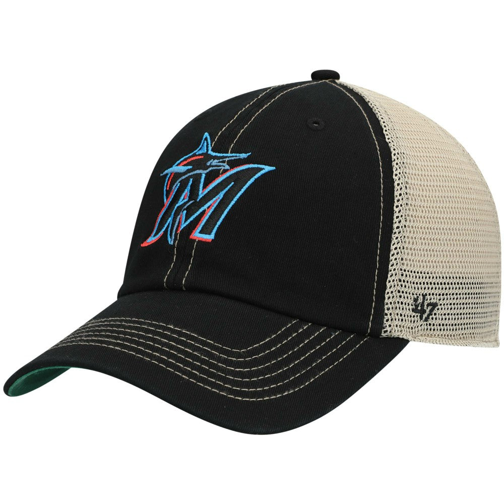 Miami Marlins '47 Trawler Clean Up Trucker Snapback Hat | MLB New
