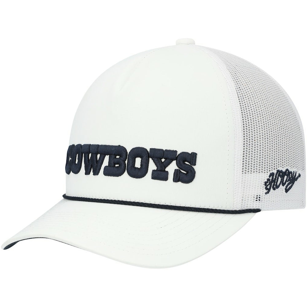 Dallas Cowboys  HOOey Wordmark Rope Trucker Snapback Hat