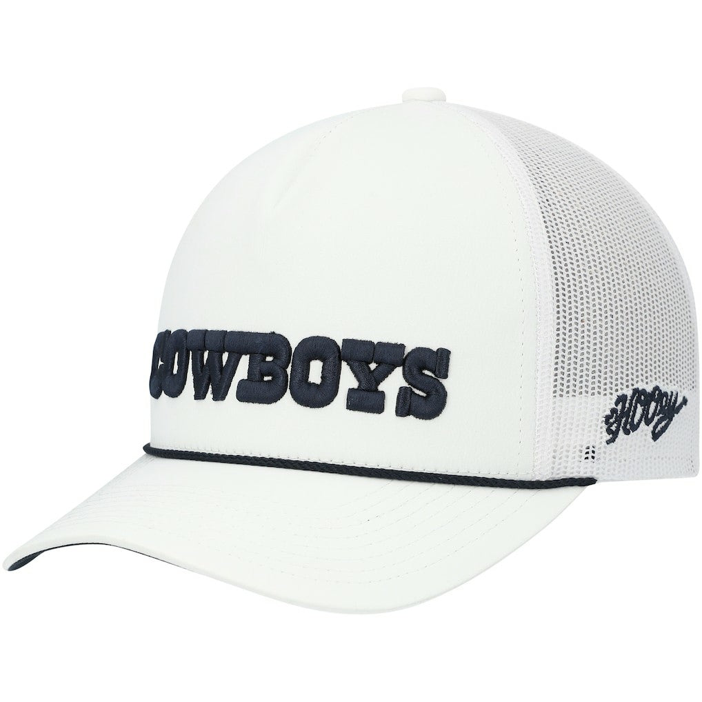 Dallas Cowboys  HOOey Wordmark Rope Trucker Snapback Hat