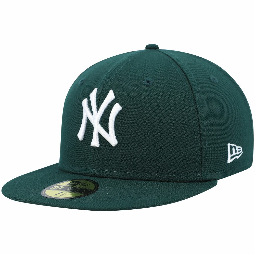 New York Yankees New Era White Logo 59FIFTY Fitted Hat | MLB Shop