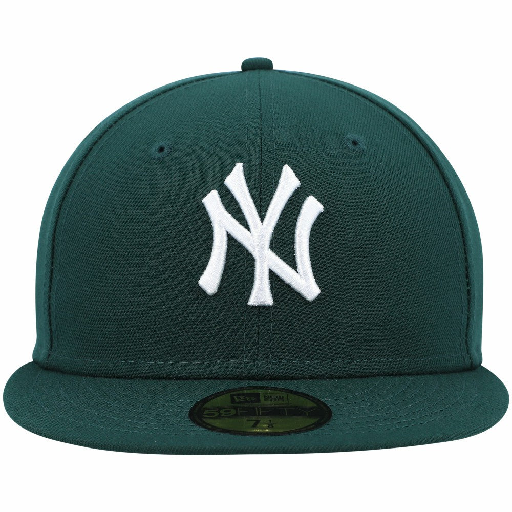 New York Yankees New Era White Logo 59FIFTY Fitted Hat | MLB Shop