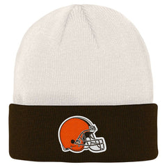 Cleveland Browns  Youth Bone Cuffed Knit Hat