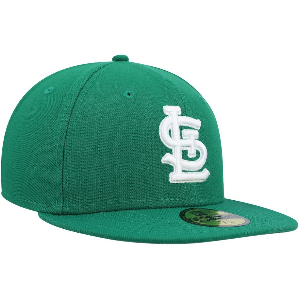 St. Louis Cardinals New Era White Logo 59FIFTY Fitted Hat | MLB Shop