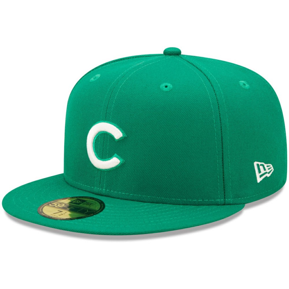 Chicago Cubs New Era White Logo 59FIFTY Fitted Hat | MLB On Sale