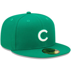 Chicago Cubs New Era White Logo 59FIFTY Fitted Hat | MLB On Sale