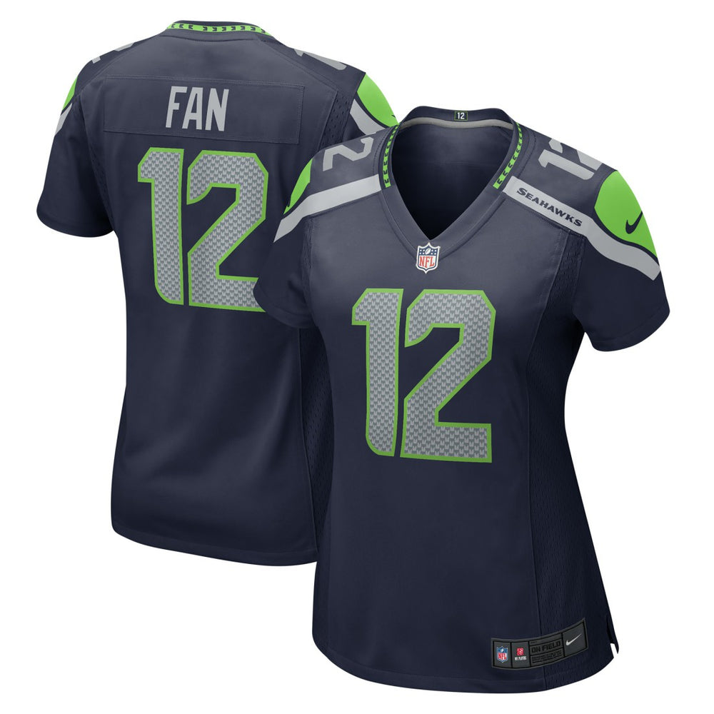 Seattle Seahawks Nike 12s  Women's Player Jersey
