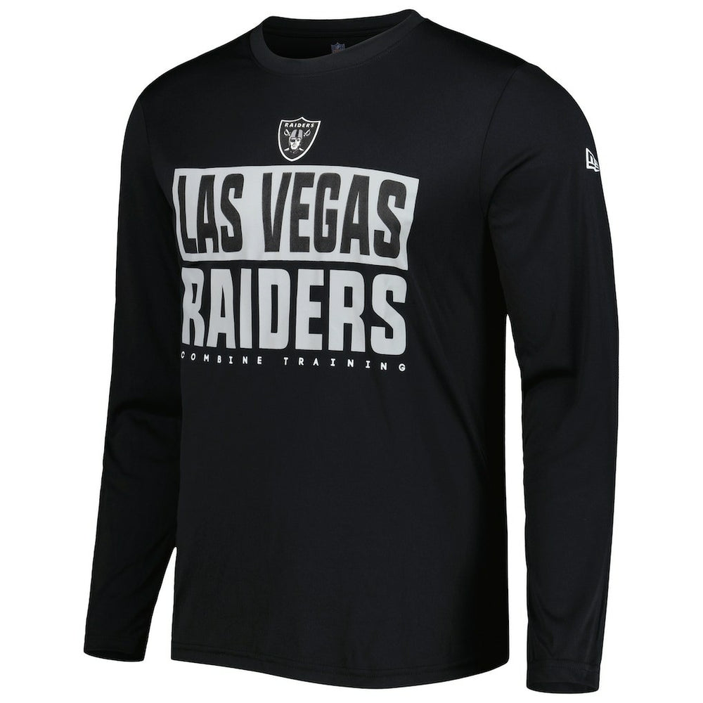 Las Vegas Raiders New Era Combine Authentic Offsides Long Sleeve T-Shirt