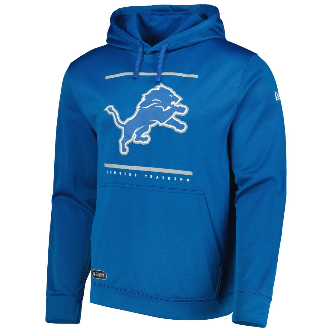 Detroit Lions New Era Combine Authentic Split Defense Pullover Hoodie
