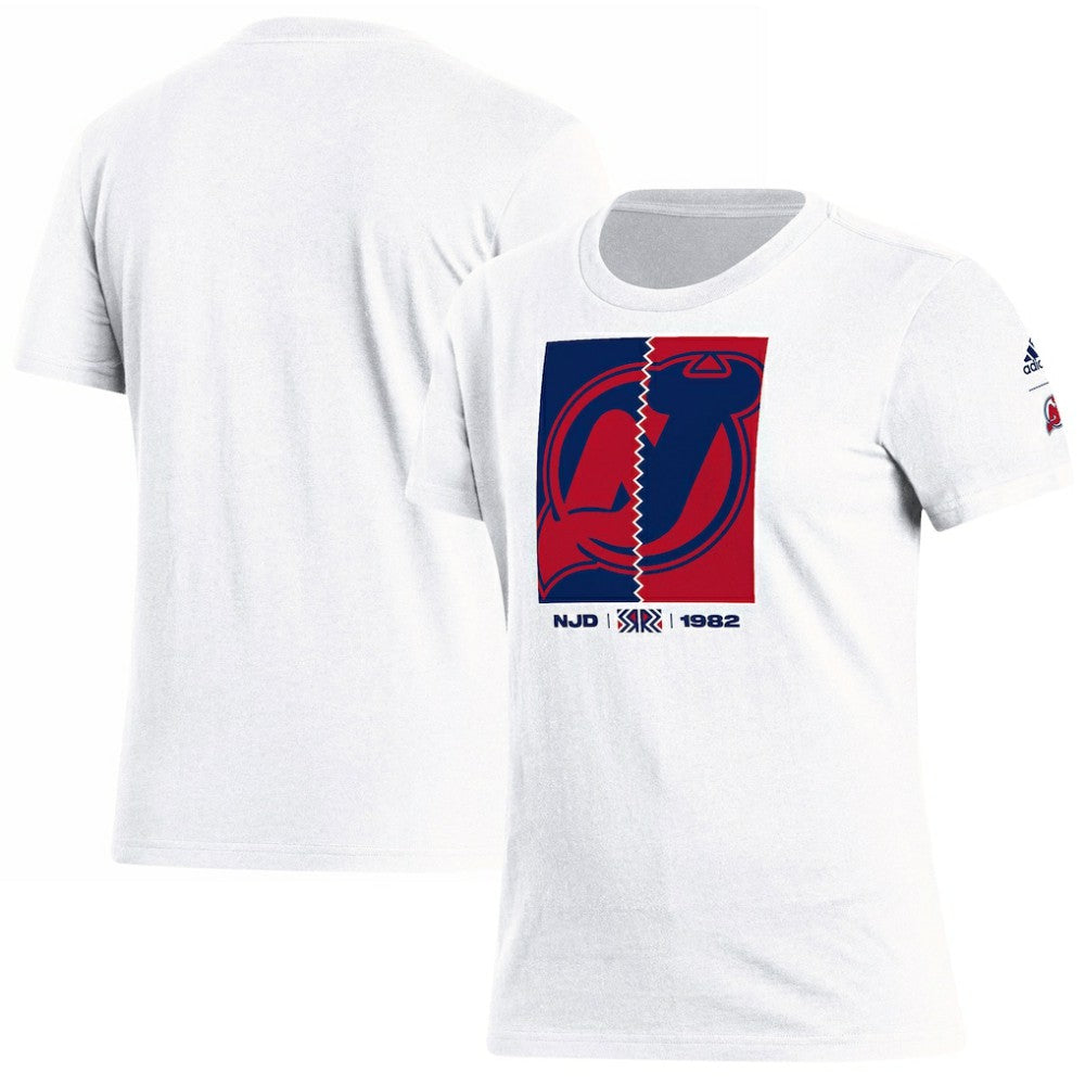 New Jersey Devils adidas Women's Reverse Retro 2.0 Playmaker T-Shirt Sale