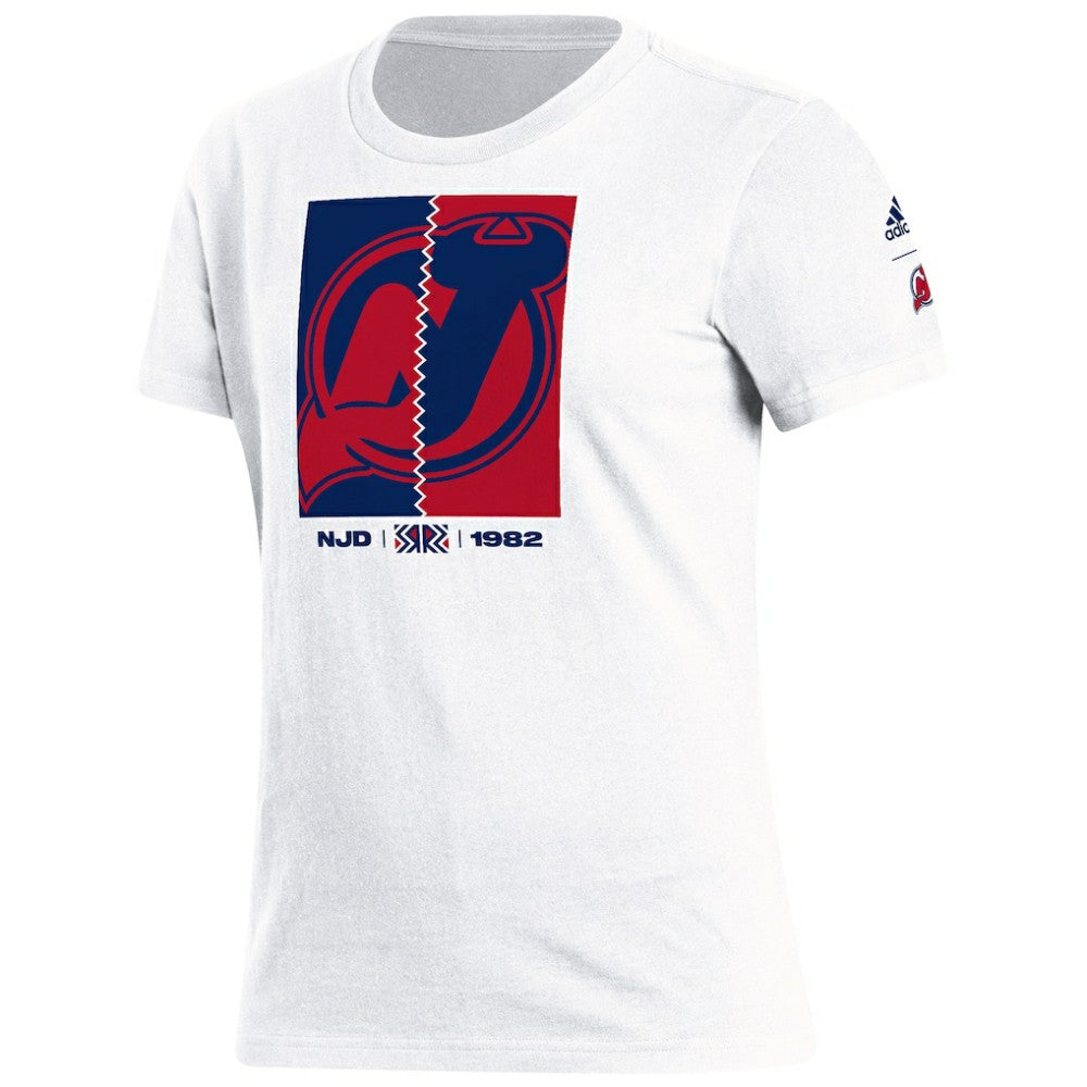 New Jersey Devils adidas Women's Reverse Retro 2.0 Playmaker T-Shirt Sale