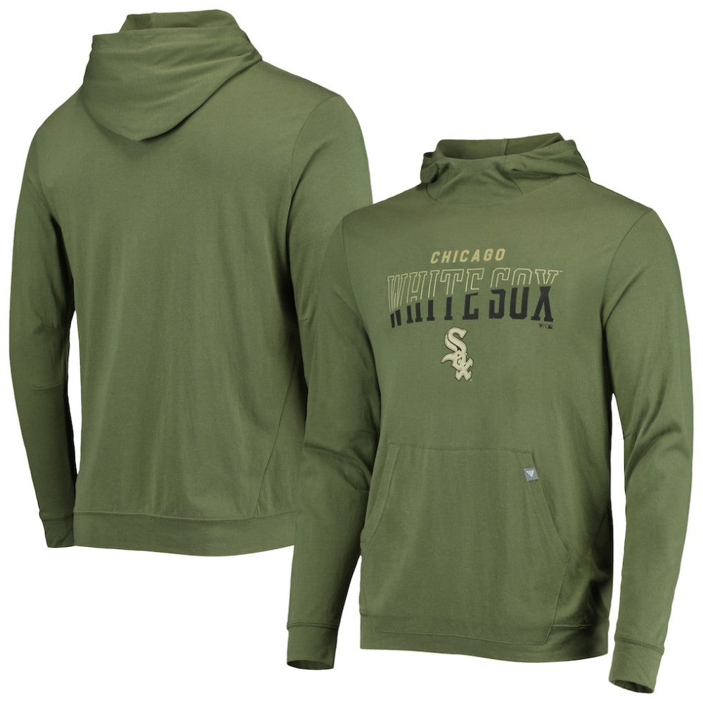 Chicago White Sox Levelwear Delta Thrive Tri-Blend Pullover Hoodie | MLB Online