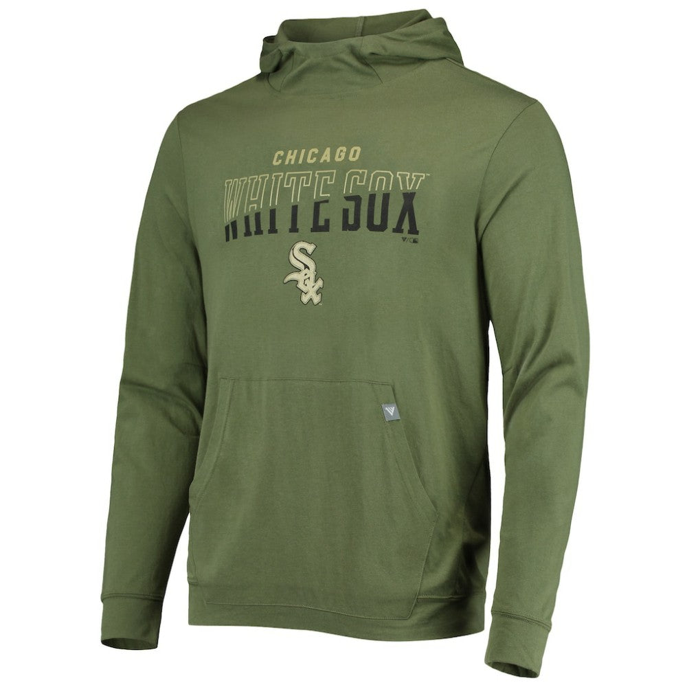 Chicago White Sox Levelwear Delta Thrive Tri-Blend Pullover Hoodie | MLB Online