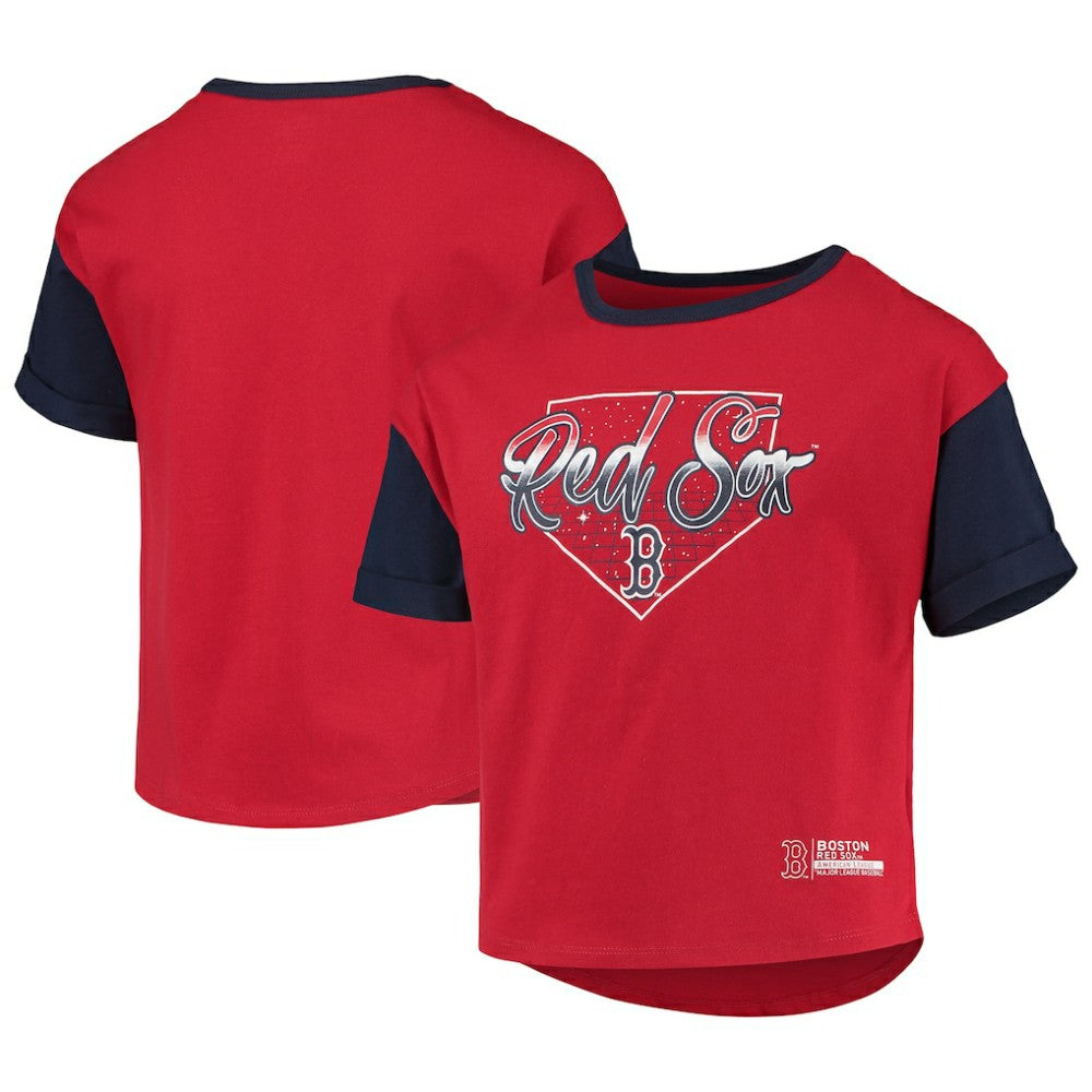 Boston Red Sox Girls Youth Bleachers T-Shirt | MLB US