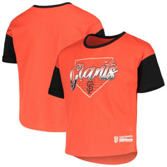 San Francisco Giants Girls Youth Bleachers T-Shirt | MLB Outlet