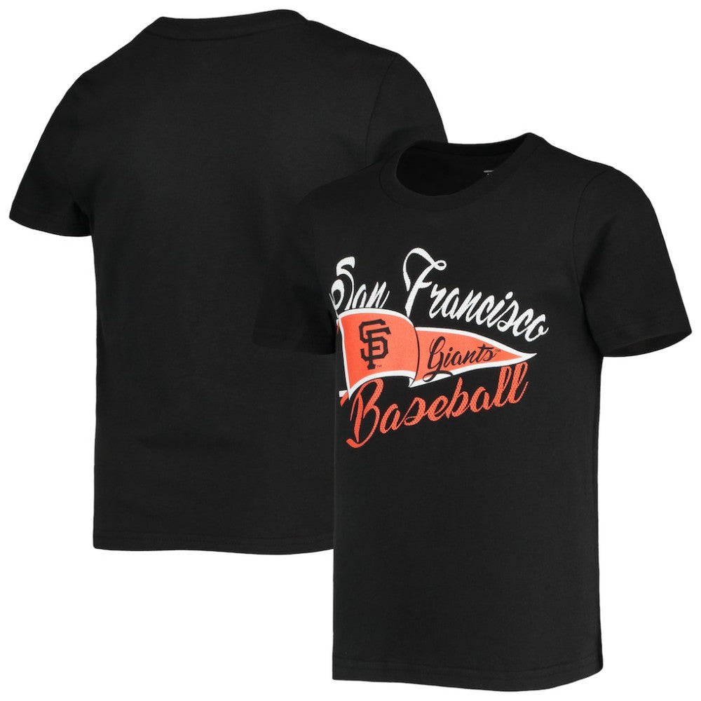 San Francisco Giants Girls Youth Team Fly The Flag T-Shirt | MLB On Sale