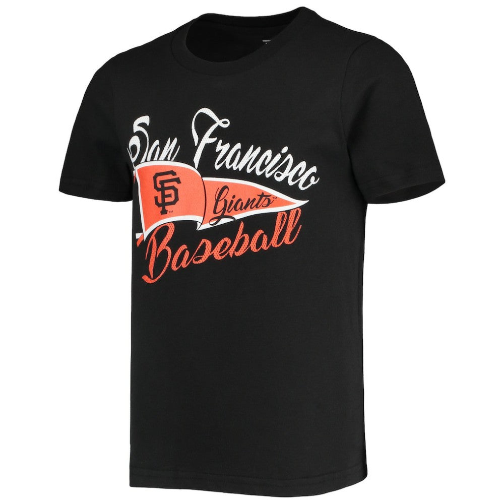 San Francisco Giants Girls Youth Team Fly The Flag T-Shirt | MLB On Sale