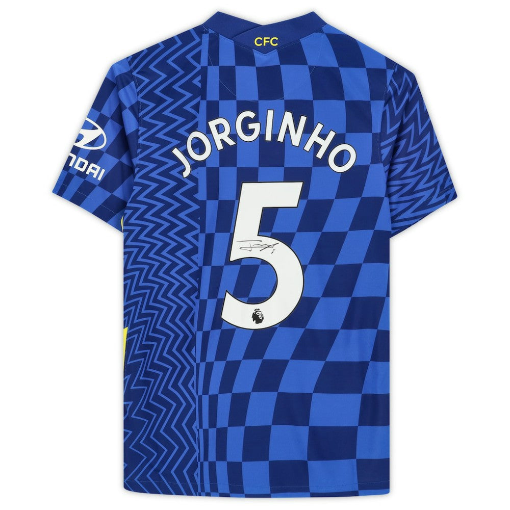 Jorginho Chelsea Autographed 2021-22 Home Jersey - Fanatics