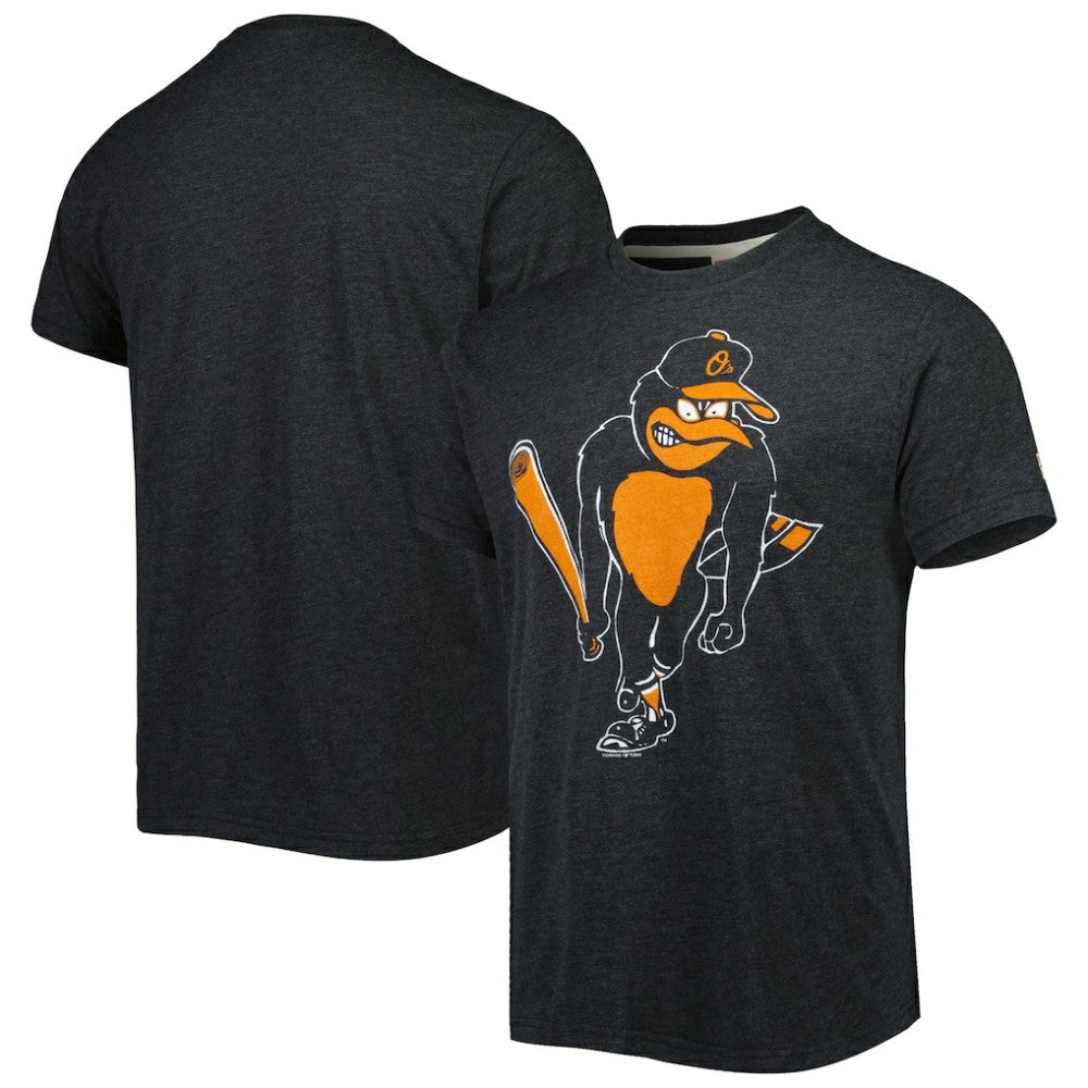Baltimore Orioles Homage Hand-Drawn Logo Tri-Blend T-Shirt | MLB New