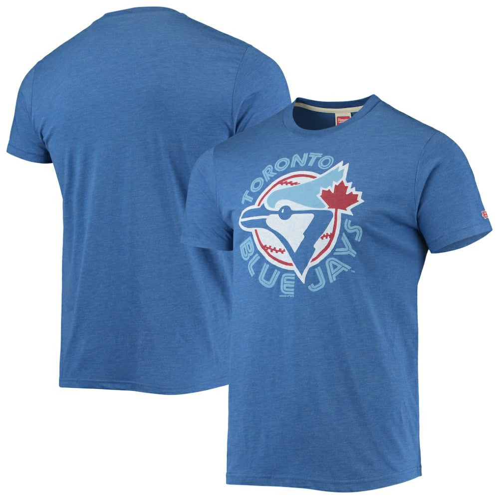 Toronto Blue Jays Homage Hand-Drawn Logo Tri-Blend T-Shirt | MLB Shop