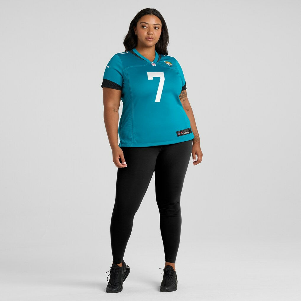 Jacksonville Jaguars Nike Byron Leftwich  Women's Retired Player Game Jersey