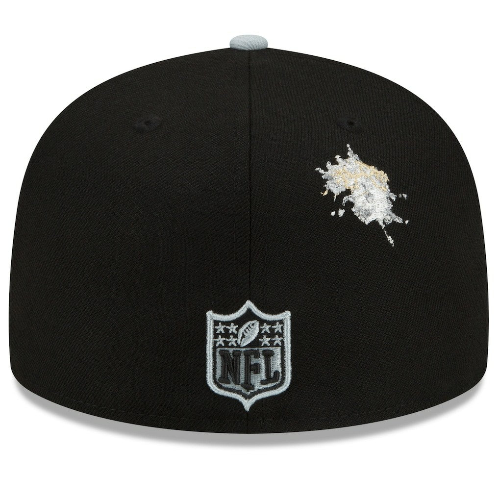 Las Vegas Raiders New Era NFL x Staple Collection 59FIFTY Fitted Hat