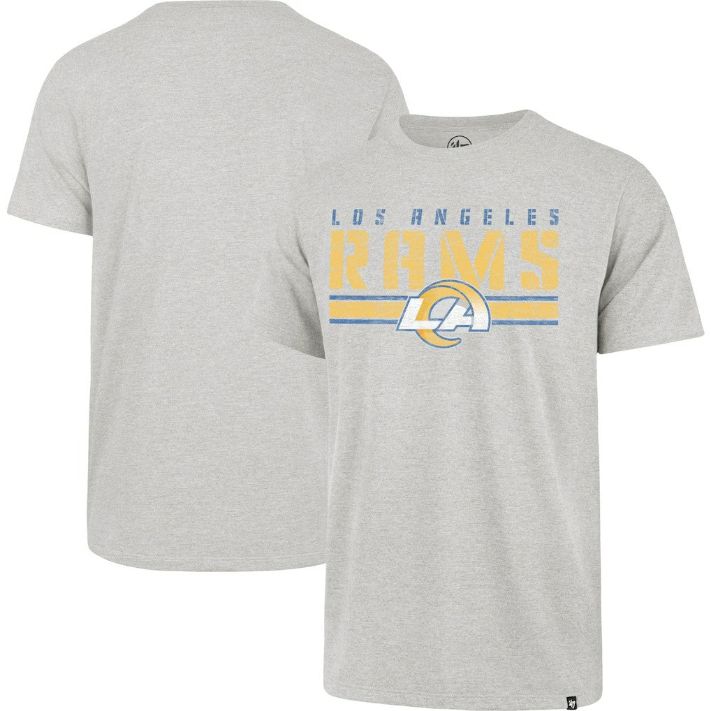 Los Angeles Rams 47 brand '47 Stripe Thru Franklin T-Shirt