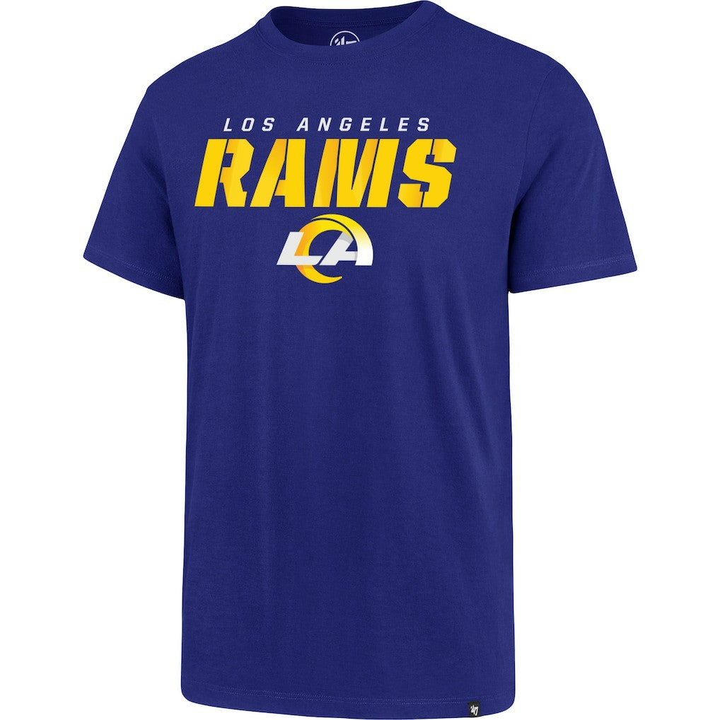 Los Angeles Rams 47 brand '47 Logo Traction Super Rival T-Shirt