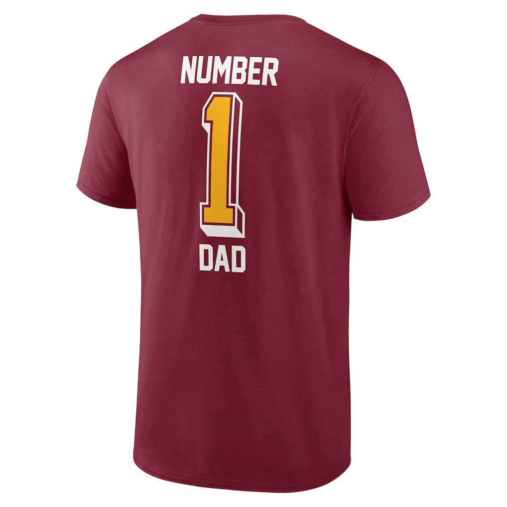 Washington Commanders Fanatics Team #1 Dad T-Shirt