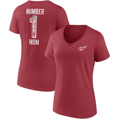 Arizona Cardinals Fanatics Women's Team Mother's Day V-Neck T-Shirt