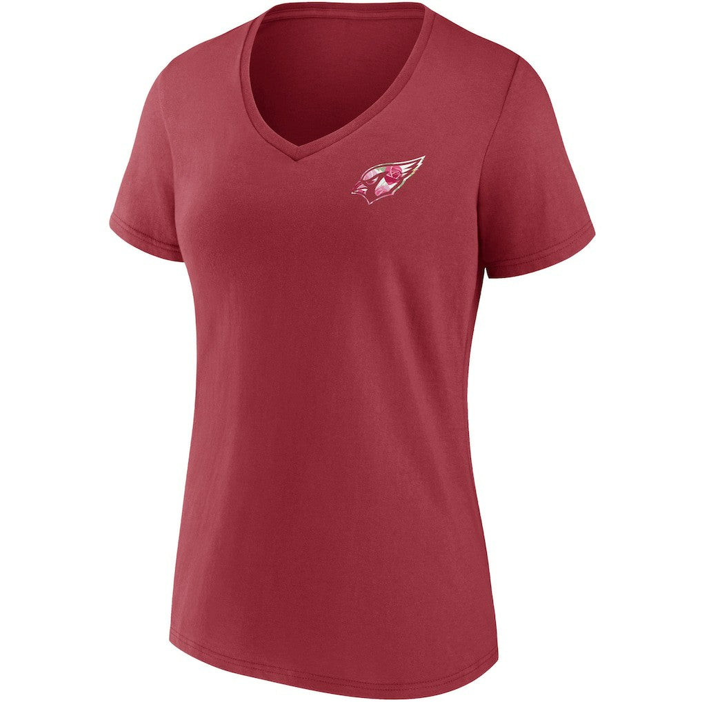 Arizona Cardinals Fanatics Women's Team Mother's Day V-Neck T-Shirt