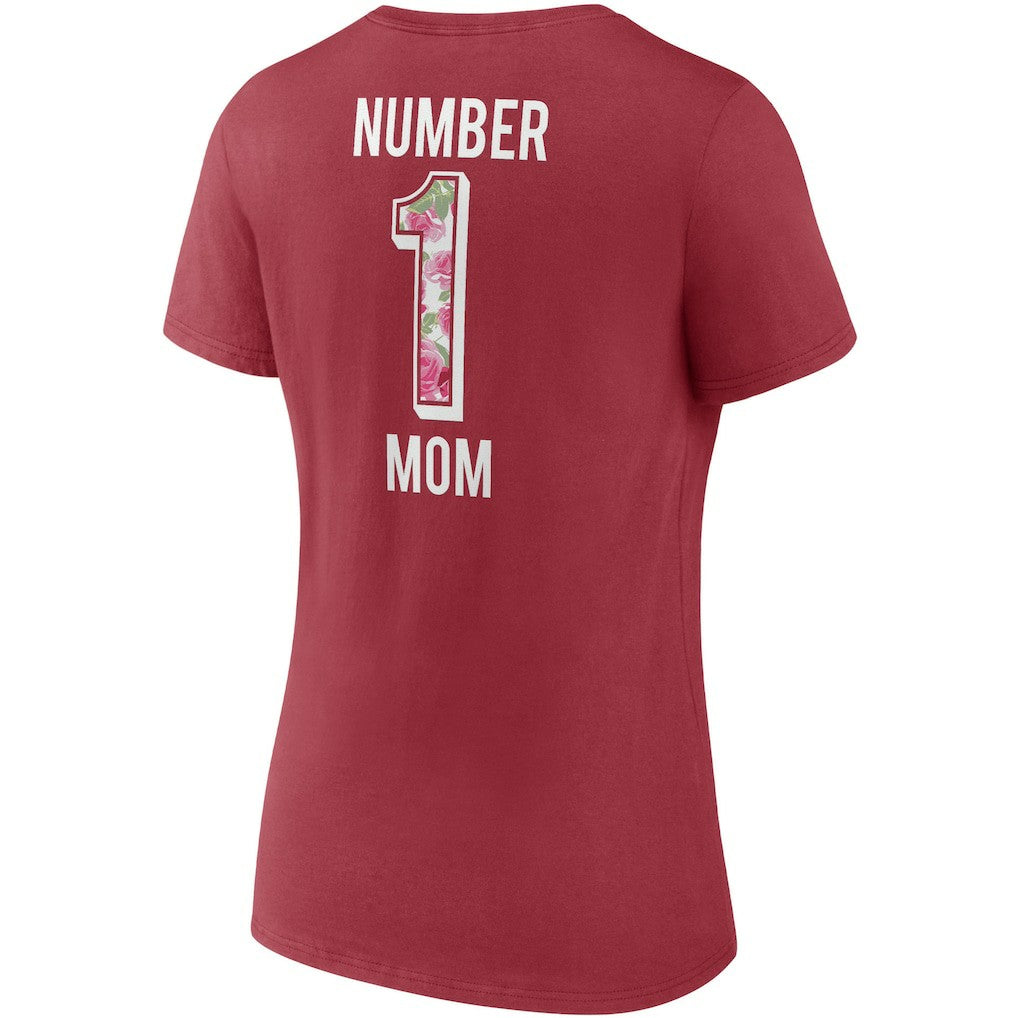 Arizona Cardinals Fanatics Women's Team Mother's Day V-Neck T-Shirt