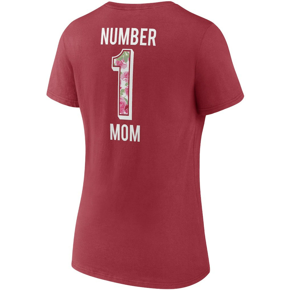 Arizona Cardinals Fanatics Women's Team Mother's Day V-Neck T-Shirt