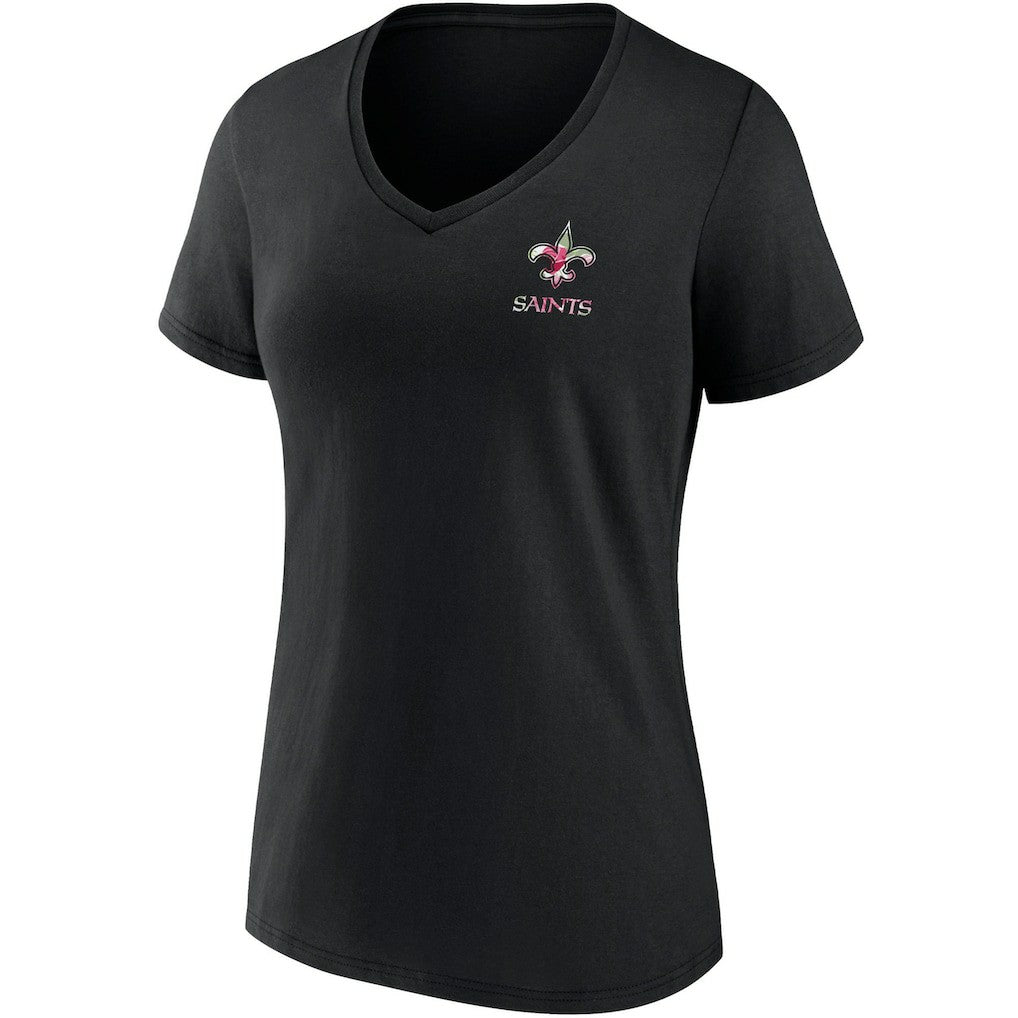 New Orleans Saints Fanatics Women's Team Mother's Day V-Neck T-Shirt