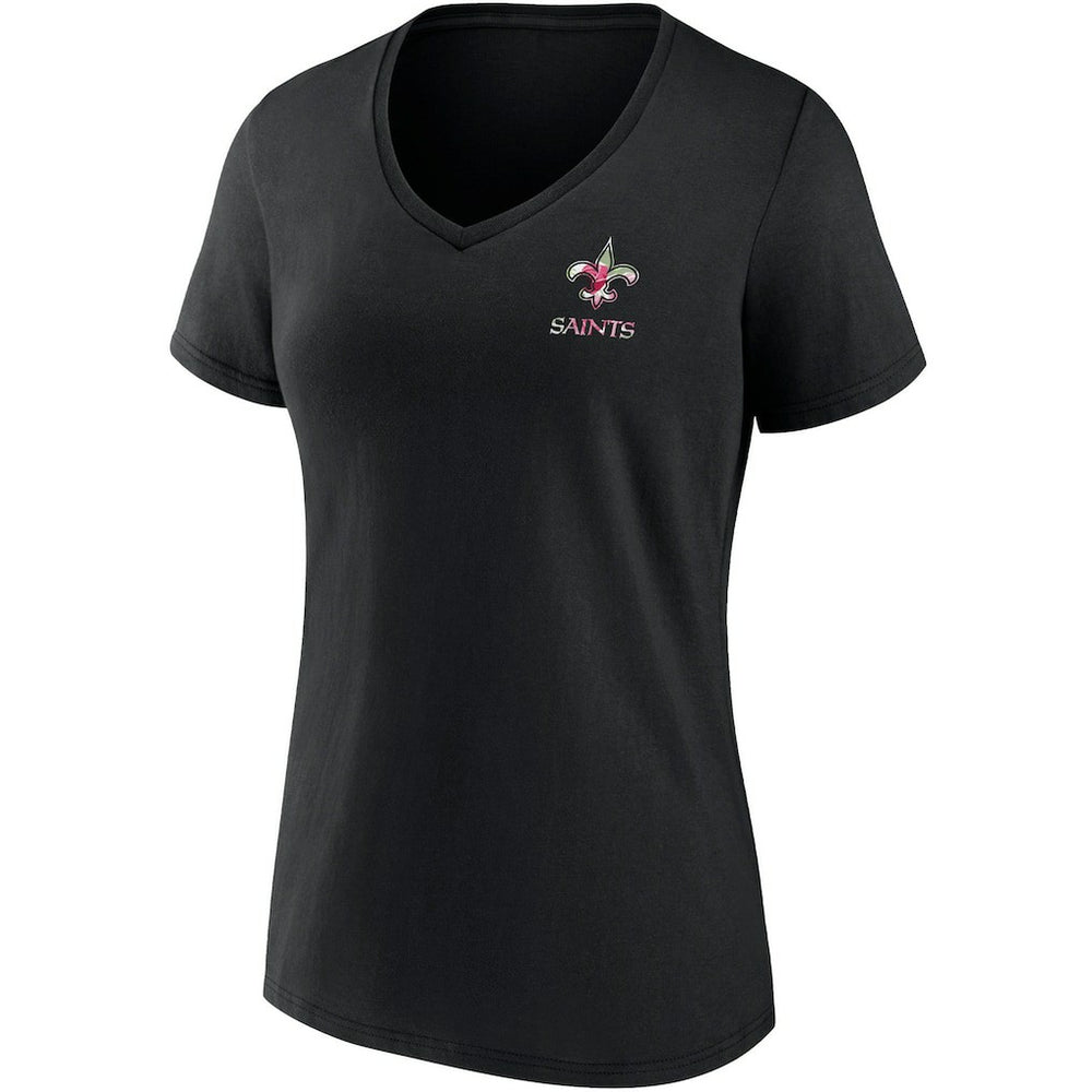 New Orleans Saints Fanatics Women's Team Mother's Day V-Neck T-Shirt