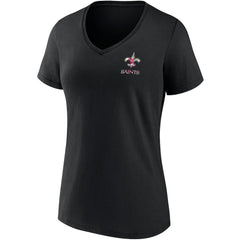 New Orleans Saints Fanatics Women's Team Mother's Day V-Neck T-Shirt