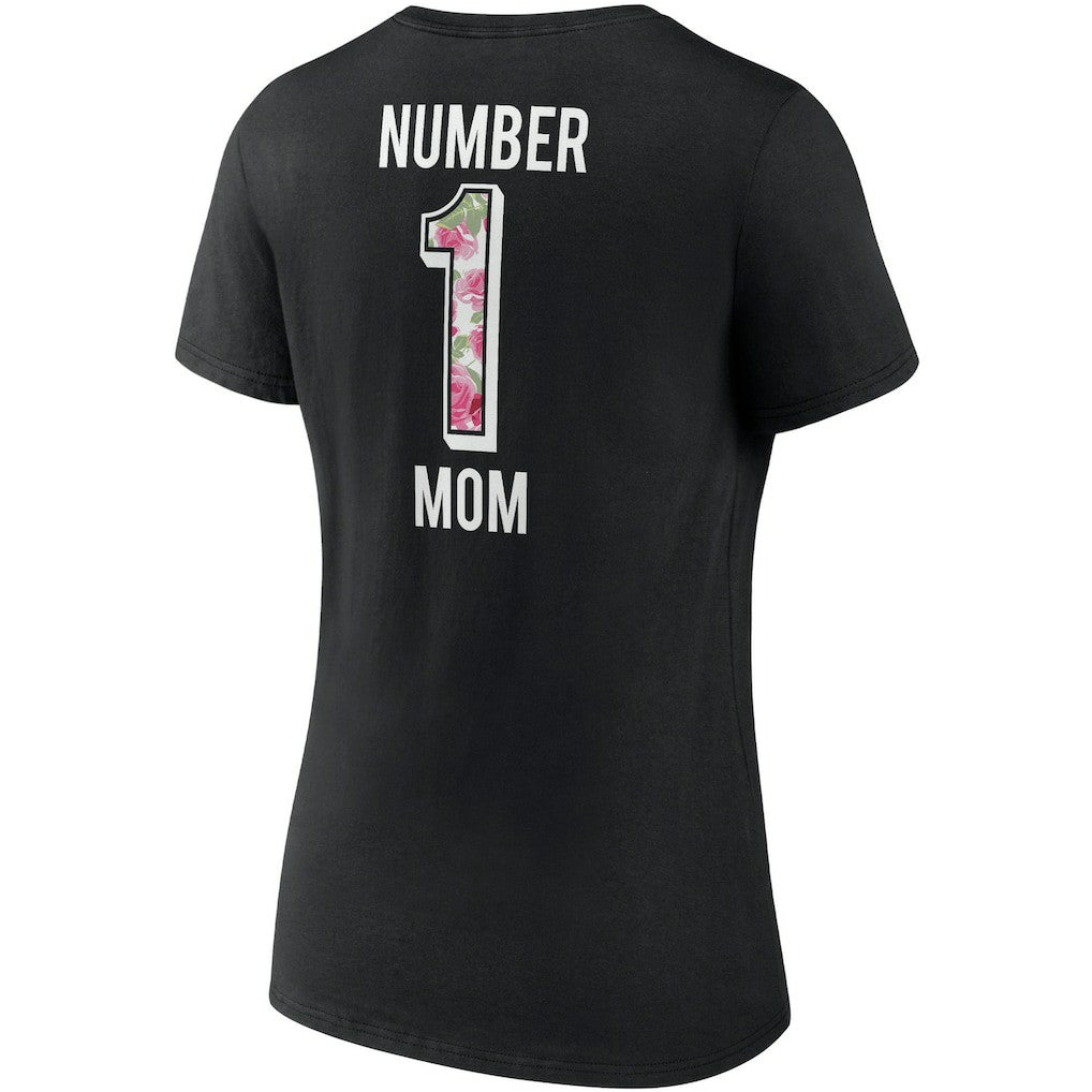 New Orleans Saints Fanatics Women's Team Mother's Day V-Neck T-Shirt
