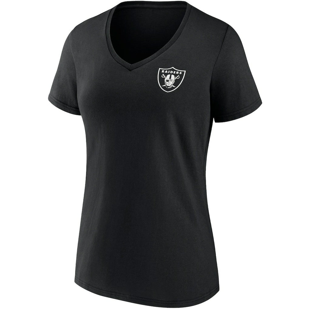Las Vegas Raiders Fanatics Women's Team Mother's Day V-Neck T-Shirt